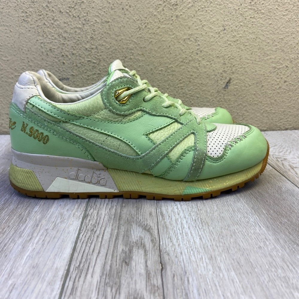Diadora Feature N9000 Ice Cream Shoes Mens 4.5 Womens 6 Green Pistacchio Sneaker